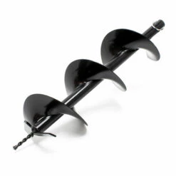 WILTEC Vis Sans Fin De Remplacement Pièce De Rechange 250m Perceuse De Sol Tarière Creuse