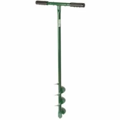 HELIOTRADE Tariere Manuelle Pour Cloture Et Piquets - Meche De 100 X 15 Cm -Tarière motorisée Soldes 11439190 3