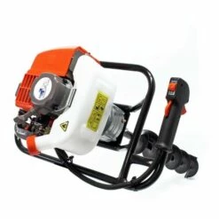 WILTEC Tarière En Kit Moteur Essence 1,4kW Cylindrée 52cm³ Sabots De Forage Inclus De 250mm Et 300mm -Tarière motorisée Soldes 14065031 4