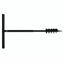 VIDAXL Tarière Avec Poignée 80 Mm Double Spirale Acier Noir 7 VIDAXL Tarière Avec Poignée 80 Mm Double Spirale Acier Noir -Tarière motorisée Soldes 14075145 3