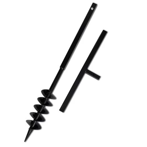VIDAXL Bêche Et Tarière Manuelle 100 Mm Avec Rallonge Mèche Tarière 13 M 4 VIDAXL Bêche Et Tarière Manuelle 100 Mm Avec Rallonge Mèche Tarière 13 M – Image 4