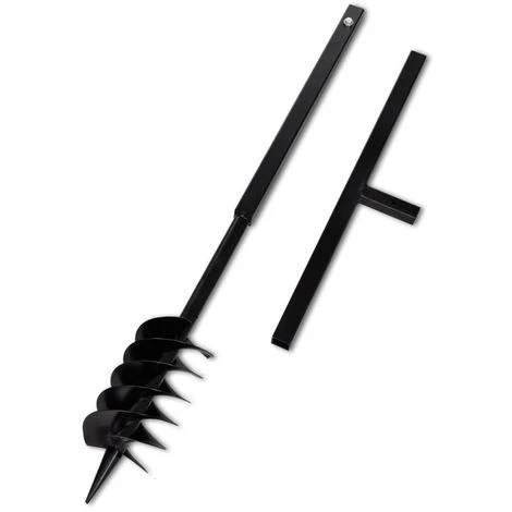 VIDAXL Bêche Et Tarière Manuelle 120 Mm Avec Rallonge Mèche Tarière 13 M 3 VIDAXL Bêche Et Tarière Manuelle 120 Mm Avec Rallonge Mèche Tarière 13 M – Image 3