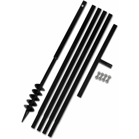 HELLOSHOP26 Bêche Et Tarière Manuelle 80 Mm Avec Rallonge Mèche Outils Garage Atelier Bricolage 1 HELLOSHOP26 Bêche Et Tarière Manuelle 80 Mm Avec Rallonge Mèche Outils Garage Atelier Bricolage