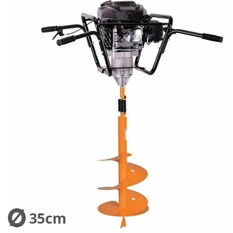 Tarière Thermique 4 Temps 150 Cm3 3,4 Cv Avec Mèche 35cm Villager VPH 170 1 Tarière Thermique 4 Temps 150 Cm3 3,4 Cv Avec Mèche 35cm Villager VPH 170