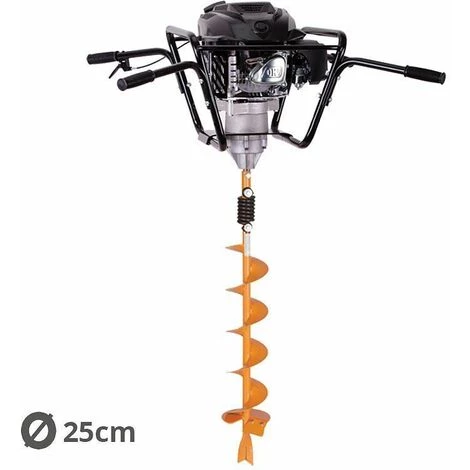 Tarière Motorisée 4 Temps 150 Cm3 - Vrilles 10 Et 25cm Villager VPH 170 4 Tarière Motorisée 4 Temps 150 Cm3 - Vrilles 10 Et 25cm Villager VPH 170 – Image 4