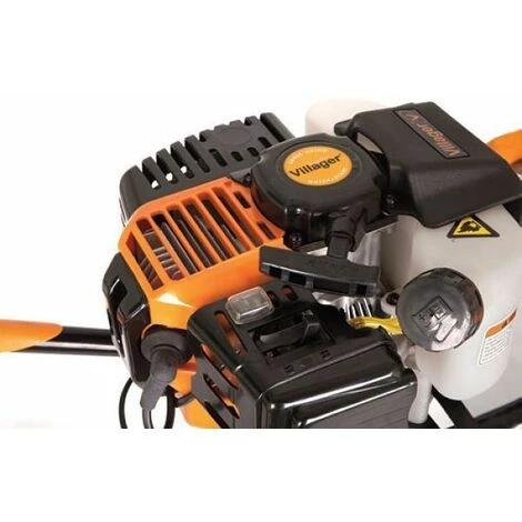 Tarière Motorisée 43cc 2 Temps Villager VPH 43 Avec Vrilles 15 Et 25cm - Orange 5 Tarière Motorisée 43cc 2 Temps Villager VPH 43 Avec Vrilles 15 Et 25cm - Orange – Image 5