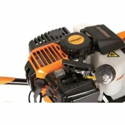 Tarière Thermique 43cc 2 Temps Villager VPH 43 Mèches 100 200mm - Orange -Tarière motorisée Soldes 15297606 5