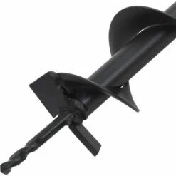 VidaXL Perceuse De Tarière Acier 80 Mm -Tarière motorisée Soldes 15359597 3