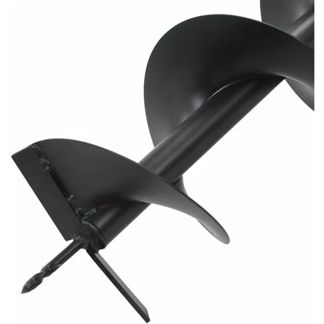 VidaXL Perceuse De Tarière Acier 200 Mm 2 VidaXL Perceuse De Tarière Acier 200 Mm – Image 2