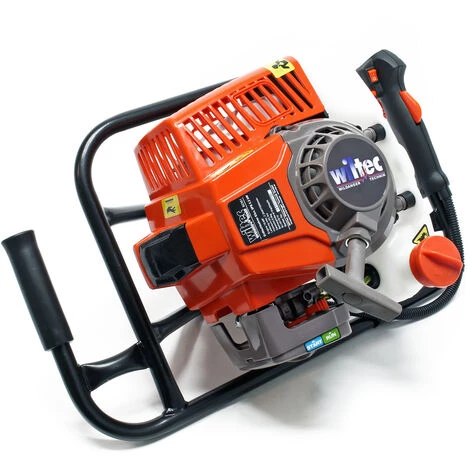 WILTEC Tarière Thermique Essence 3 CV 2,2kW 63cc Outil Pour Perçage De Sol Et Matériaux Foreuse à Moteur 2 WILTEC Tarière Thermique Essence 3 CV 2,2kW 63cc Outil Pour Perçage De Sol Et Matériaux Foreuse à Moteur – Image 2