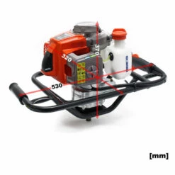 WILTEC Tarière Thermique Essence 3 CV 2,2kW 63cc Outil Pour Perçage De Sol Et Matériaux Foreuse à Moteur 6 WILTEC Tarière Thermique Essence 3 CV 2,2kW 63cc Outil Pour Perçage De Sol Et Matériaux Foreuse à Moteur -Tarière motorisée Soldes 17269581 3