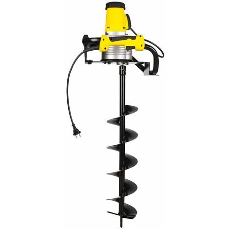 Pack Tarière électrique 1200W Avec 2 Vrilles 100 Et 150 Mm Texas EA1200 - Gris 2 Pack Tarière électrique 1200W Avec 2 Vrilles 100 Et 150 Mm Texas EA1200 - Gris – Image 2