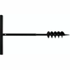 YOUTHUP Tarière De Sol Avec Mèche De Tarière Spirales 100 Mm Acier Noir - Noir 7 YOUTHUP Tarière De Sol Avec Mèche De Tarière Spirales 100 Mm Acier Noir - Noir -Tarière motorisée Soldes 20846058 3