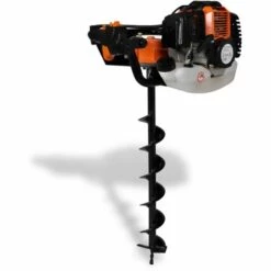 ASUPERMALL Jeu De Perceuse De Sol A Tariere Acier 8 ASUPERMALL Jeu De Perceuse De Sol A Tariere Acier -Tarière motorisée Soldes 20850922 4