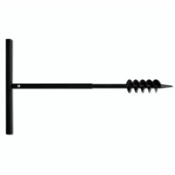 Topdeal Tarière De Sol Avec Mèche De Tarière 80 Mm Acier Noir -Tarière motorisée Soldes 22963608 3