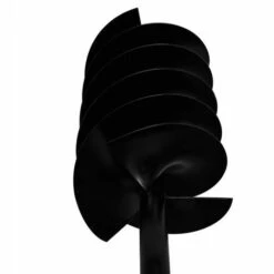 Hommoo Tariere De Sol Avec Meche De Tariere 150 Mm Acier Noir HDV03791 -Tarière motorisée Soldes 24994645 5