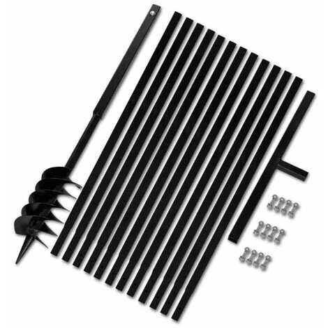 HOMMOO Beche Et Tariere Manuelle 120 Mm Avec Rallonge Meche Tariere 13 M HDV14934 1 HOMMOO Beche Et Tariere Manuelle 120 Mm Avec Rallonge Meche Tariere 13 M HDV14934