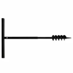 HOMMOO Beche Et Tariere Manuelle 80 Mm Avec Rallonge Meche Tariere 5 M HDV14948 -Tarière motorisée Soldes 25077257 4