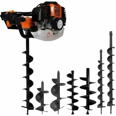 Hommoo Jeu De Perceuse De Sol A Tariere Acier HDV21758 1 Hommoo Jeu De Perceuse De Sol A Tariere Acier HDV21758