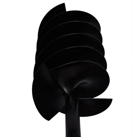 TRUE DEAL Tarière De Sol Avec Mèche De Tarière 150 Mm Acier Noir 5 TRUE DEAL Tarière De Sol Avec Mèche De Tarière 150 Mm Acier Noir – Image 5