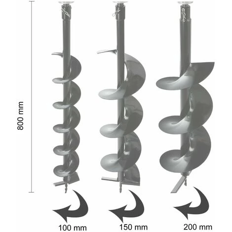 AREBOS Tarière Foreuse De Terre |Tarière Thermique | Bêche-tarières De Jardinage | Avec Indicateur De Niveau D'Huile Et Purgeur D'Air | Incl. Boîte à Outils - Rouge 5 AREBOS Tarière Foreuse De Terre |Tarière Thermique | Bêche-tarières De Jardinage | Avec Indicateur De Niveau D'Huile Et Purgeur D'Air | Incl. Boîte à Outils - Rouge – Image 5