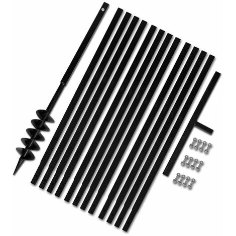 ASUPERMALL Beche Et Tariere Manuelle 100 Mm Avec Rallonge Meche Tariere 13 M 4 ASUPERMALL Beche Et Tariere Manuelle 100 Mm Avec Rallonge Meche Tariere 13 M – Image 4