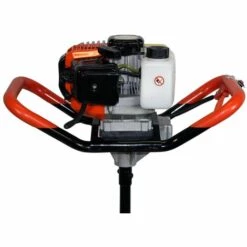 GT GARDEN Tarière Thermique 52 Cm3, 3 CV + Lot De 3 Mèches (40, 60 Et 80 Mm) -Tarière motorisée Soldes 27034582 3