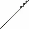 ASUPERMALL Auger Meche Jardin Usine Fleur Ampoule Auger Rapide Jardiniere Pour Plantation De Semis De Bulbes Drill Cloture Terre Trou Digger, 45Cm