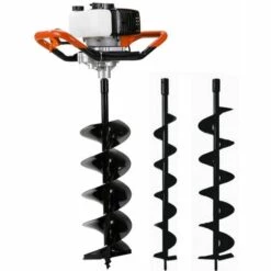 HERZBERG PROFESSIONAL TOOLS Herzberg HG-8049EA: Tarière à Terre -Tarière motorisée Soldes 27799195 4