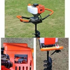 ETOILE 52CC 2Temps Tarière Perce-clôture Post Hole Digger + 4", 6" Et 8" Bits 8 ETOILE 52CC 2Temps Tarière Perce-clôture Post Hole Digger + 4", 6" Et 8" Bits -Tarière motorisée Soldes 31969447 4