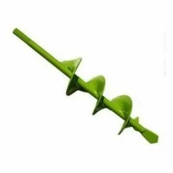 THSINDE Perceuse De Tarière Perceuse De Sol Jardinage Mèche De Forage Vrille Mise En Place De Poteaux De Clôture Plantation D’Arbres Construction De Routes Acier 22CM*4CM Brique Plate