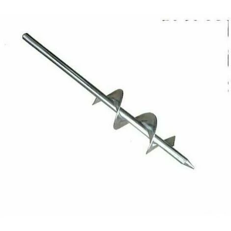 THSINDE Perceuse De Tarière Perceuse De Sol Jardinage Mèche De Forage Vrille Mise En Place De Poteaux De Clôture Plantation D’Arbres Construction De Routes Acier 22CM*4CM Brique Pointue 1 THSINDE Perceuse De Tarière Perceuse De Sol Jardinage Mèche De Forage Vrille Mise En Place De Poteaux De Clôture Plantation D’Arbres Construction De Routes Acier 22CM*4CM Brique Pointue