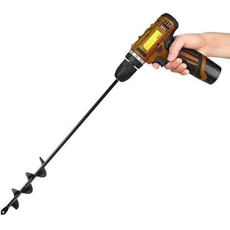 DONTODENT (6.6X42cm) Jardin Auger Foret Jardin Post Hole Digger Avec Non-Slip Hex Entraînement Usine Fleur Ampoule Spirale Bedding Mèche Cultivateur Du Sol à La Main 2 DONTODENT (6.6X42cm) Jardin Auger Foret Jardin Post Hole Digger Avec Non-Slip Hex Entraînement Usine Fleur Ampoule Spirale Bedding Mèche Cultivateur Du Sol à La Main – Image 2