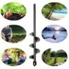 DONTODENT (5X60cm) Jardin Auger Foret Jardin Post Hole Digger Avec Non-Slip Hex Entraînement Usine Fleur Ampoule Spirale Bedding Mèche Cultivateur Du Sol à La Main