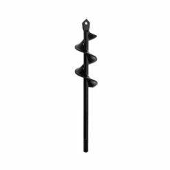 DONTODENT (4x45cm) Jardin Auger Foret Jardin Post Hole Digger Avec Non-Slip Hex Entraînement Usine Fleur Ampoule Spirale Bedding Mèche Cultivateur Du Sol à La Main -Tarière motorisée Soldes 32028529 3