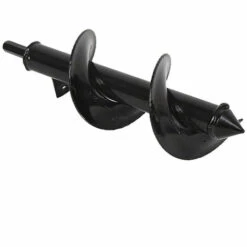 THSINDE Jardin Foreuse, Tige Hexagonale Acier Inoxydable Tariere Thermique, Creuser Des Trous Cultiver En Profondeur, Outil De Plantation Pratique, Pour Fleur Planter Des Arbres Arbustes (Dia: 8cm L: 30cm)..