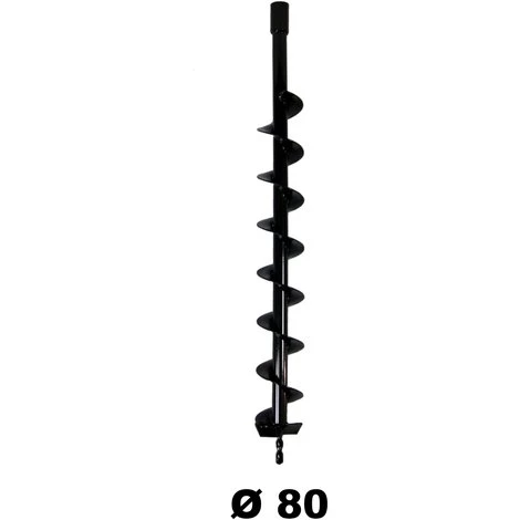 GT GARDEN Mèche Ø 80 Mm Pour Tarière Thermique 1 GT GARDEN Mèche Ø 80 Mm Pour Tarière Thermique