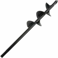 HAPPYSHOPPING Tariere Foret Jardin Plante Fleur Bulbe Tariere Jardiniere Rapide Pour La Plantation De Semis D'ampoule Perceuse Terre Cloture Trou Pelle,modele : 22cm - Modele : 22cm