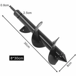 BETTERLIFE Foreuse Tarière, Jardinière De Jardin Ampoule De La Planteur Rapide Jardinière, Mord De Tareuse, Pommet Ou Parapluie Digger -Tarière motorisée Soldes 37662072 3