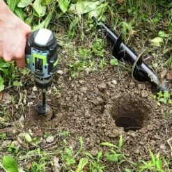 WORKPRO Mèche Jardin Tarière Ø 80 Et Ø 40 Mm 2 Pièces, Forets De Jardin En Spirale, Outil De Plantation Pratique Pour Faire Rapidement Trou Et Planter Des Fleurs Arbres Arbustes 8 WORKPRO Mèche Jardin Tarière Ø 80 Et Ø 40 Mm 2 Pièces, Forets De Jardin En Spirale, Outil De Plantation Pratique Pour Faire Rapidement Trou Et Planter Des Fleurs Arbres Arbustes -Tarière motorisée Soldes 37819997 4