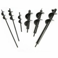 THSINDE Lot De 2 Forets à Tarière Foret De Jardin Foret De Jardin Foret à Spirale Jardin Plante Tarière Plante Bulbe De Fleur Tarière 4 X 22