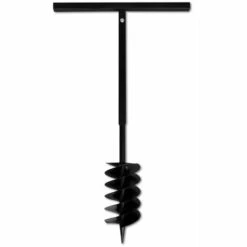 HAPPYSHOPPING Tariere De Sol Avec Manche 150 Mm Et Tube D'extension 5 M Acier 9 HAPPYSHOPPING Tariere De Sol Avec Manche 150 Mm Et Tube D'extension 5 M Acier -Tarière motorisée Soldes 41838969 5