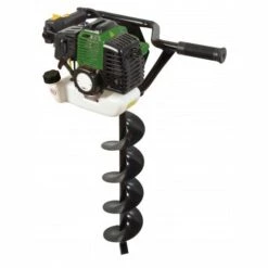 RIBIMEX Tarière Thermique 2,2 KW 52 CC Avec Mèche Diam 150mm, Long800mm