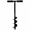 SUPERSELLER Mèche Pour Tarière Foret De Jardin Manuel Digger Post Ground Auger Portable Pour La Plantation, Noir - Noir