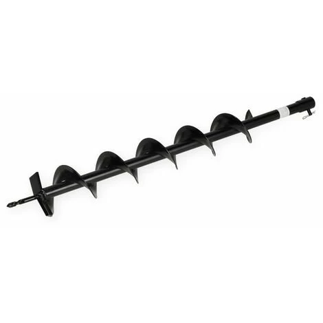 EBERTH Perceuse De Sol Twist Drill Perceuse De Jardin Avec Un Diamètre De 100 Mm Et Une Longueur De 800 Mm Inoxydable, Laqué Noir, Connexion Avec Boulon De Sécurité, Accessoire Ou Pièce De Rechange) 1 EBERTH Perceuse De Sol Twist Drill Perceuse De Jardin Avec Un Diamètre De 100 Mm Et Une Longueur De 800 Mm Inoxydable, Laqué Noir, Connexion Avec Boulon De Sécurité, Accessoire Ou Pièce De Rechange)