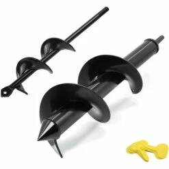 DECKON Jardin Perceuse 8x30cm Et 4x22cm Perceuse Jardinage Foret Spirale Pour Perceuse Tariere Perceuse Tarriere Jardin Perceuse Pour Jardin Tarriere De Jardin Pour Perceuse Foret De Tarriere Foret