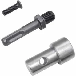 Tarière Adaptateur De Perceuse électrique, 10,4 Cm De Longueur, Mandrin De Perceuse Sans Clé, Tige Ronde Pour Visseuse à Percussion，Starlight -Tarière motorisée Soldes 51635344 3