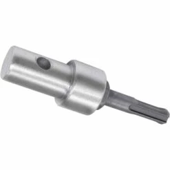Tarière Adaptateur De Perceuse électrique, 10,4 Cm De Longueur, Mandrin De Perceuse Sans Clé, Tige Ronde Pour Visseuse à Percussion，Starlight -Tarière motorisée Soldes 51635344 4