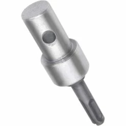 Tarière Adaptateur De Perceuse électrique, 10,4 Cm De Longueur, Mandrin De Perceuse Sans Clé, Tige Ronde Pour Visseuse à Percussion，Starlight -Tarière motorisée Soldes 51635344 5