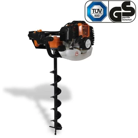 YOUTHUP Tarière De Sol Orange/Tarière Thermique Diamètre De Perçage:100 Mm/150 Mm/200 Mm - Noir 2 YOUTHUP Tarière De Sol Orange/Tarière Thermique Diamètre De Perçage:100 Mm/150 Mm/200 Mm - Noir – Image 2